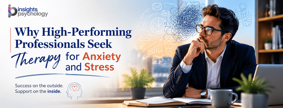 Why High-Performing Professionals Seek Therapy for Anxiety and Stress